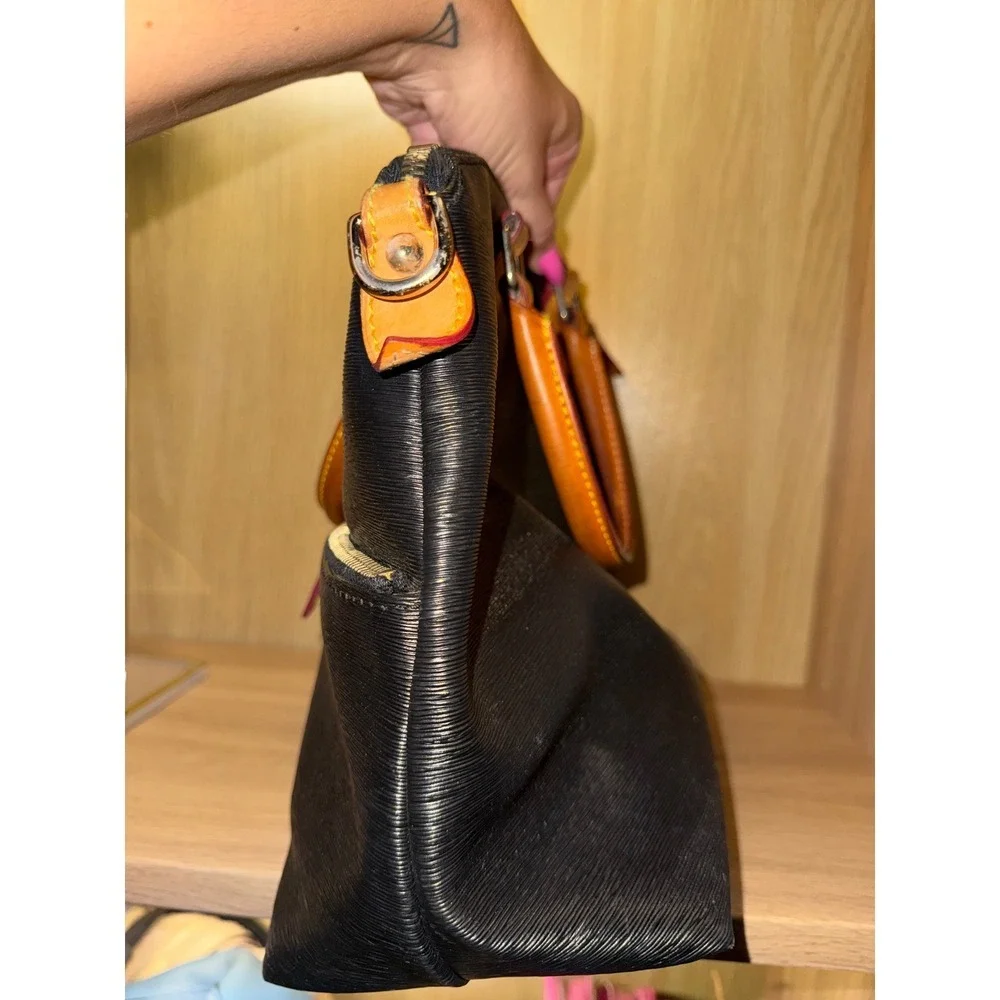 Dooney & Bourke Gretta Textured Leather Satchel Bag